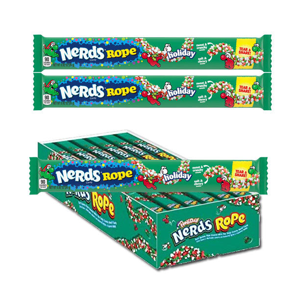 Nerds Rope Open Christmas Nerds Ropes 24ct: BlairCandy.com – Blair Candy Company