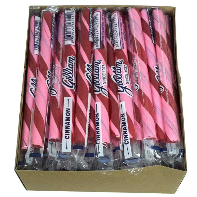 Old Fashion Candy Sticks Cinnamon 80 Count - Gilliam