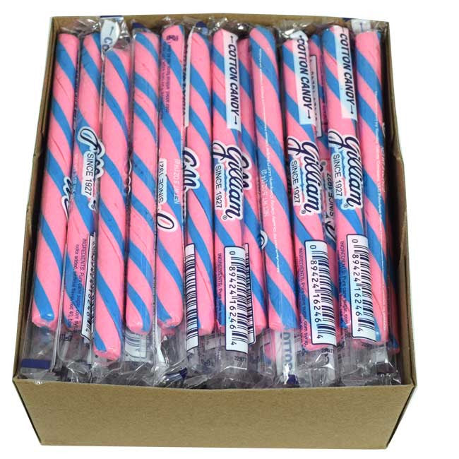 Old Fashion Candy Sticks Cotton Candy 80 Count - Gilliam