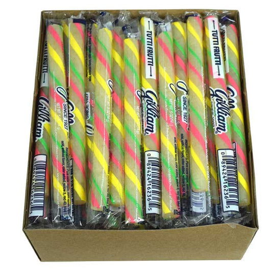 Old Fashion Candy Sticks Tutti Fruti 80 Count - Gilliam
