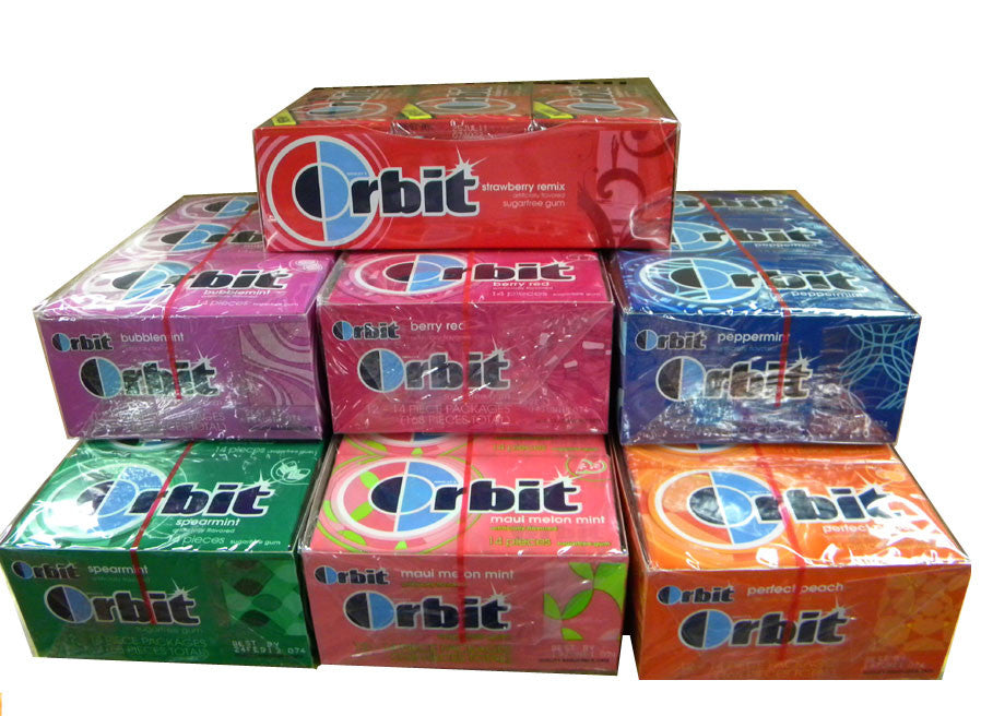 Orbit Sugarless Gum 12ct - Choose Flavor