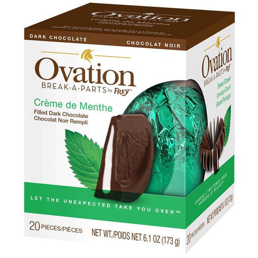 Ovation Creme De Menthe Dark Chocolate 6.17oz Ball