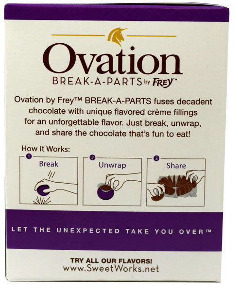 Ovation Creme De Amaretto Milk Chocolate 6.17oz Ball