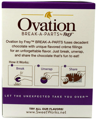 Ovation Creme De Amaretto Milk Chocolate 6.17oz Ball