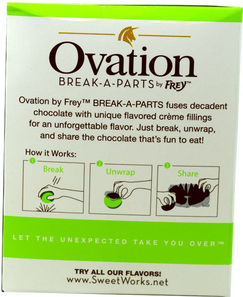 Ovation Creme De Key Lime Milk Chocolate 6.17oz Ball