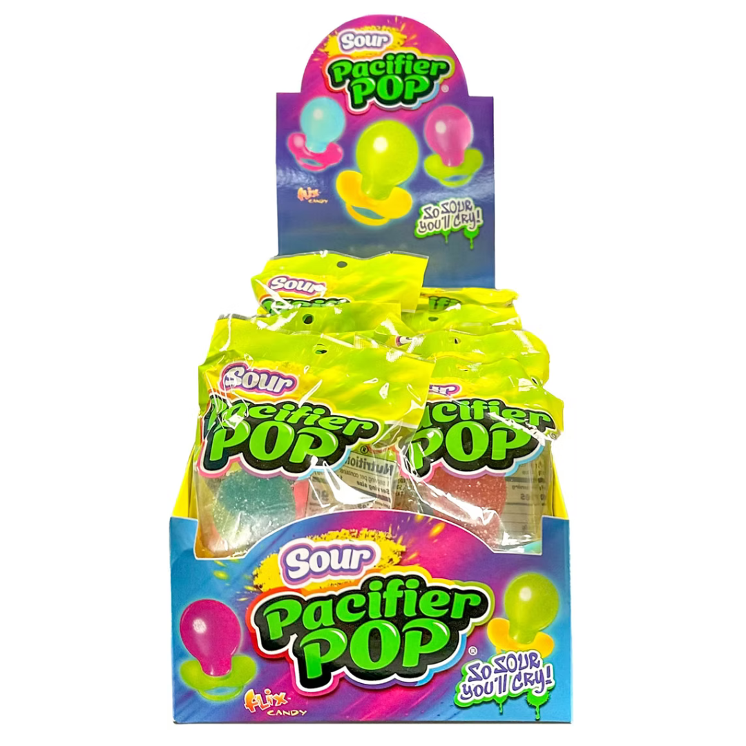 Pacifier Popsicles Sour Pacifier Pops - 12ct – Blair Candy Company