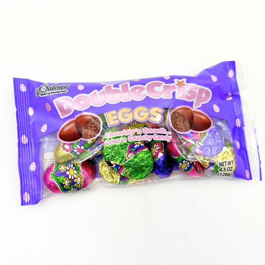 Palmer Double Crisp Chocolate Eggs - 4.5oz