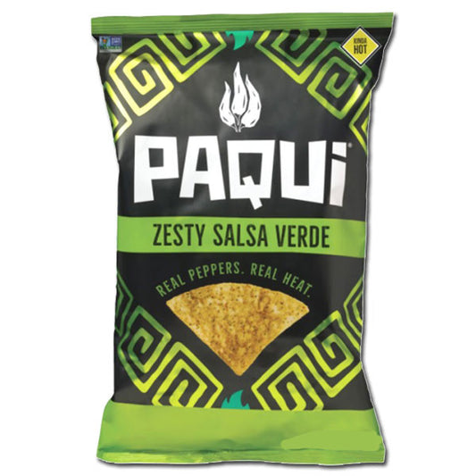 Paqui Zesty Salsa Verde chips 2oz