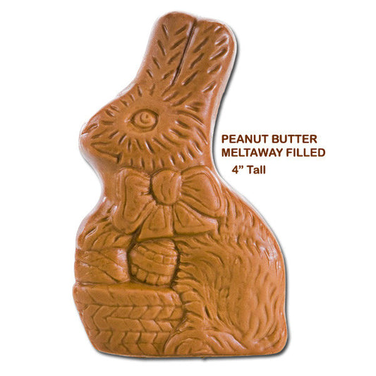Gardner's Candies Peanut Butter meltaway Milk Chocolate Bunny