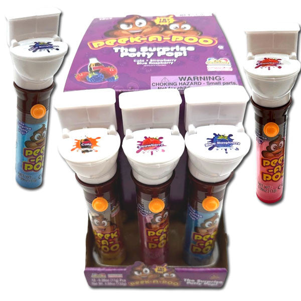 Peekaboo Mini Raspberry Peek A Poo Candy 12 Count – Blair Candy Company