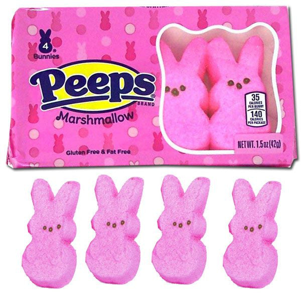 Marshmallow Peep Bunnies Pink