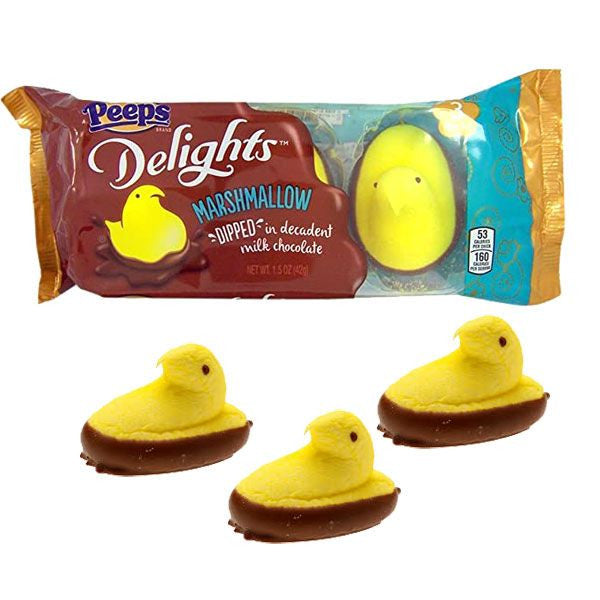 Peeps Chocolate Dipped Easter Chicks