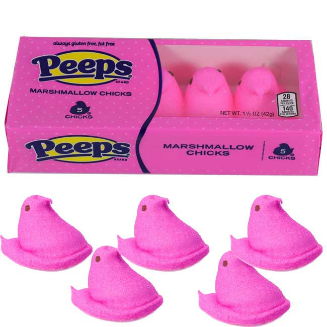 Marshmallow Peeps Pink