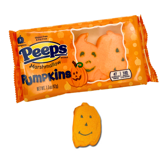 PEEPS Marshmallow Pumpkins - 3ct