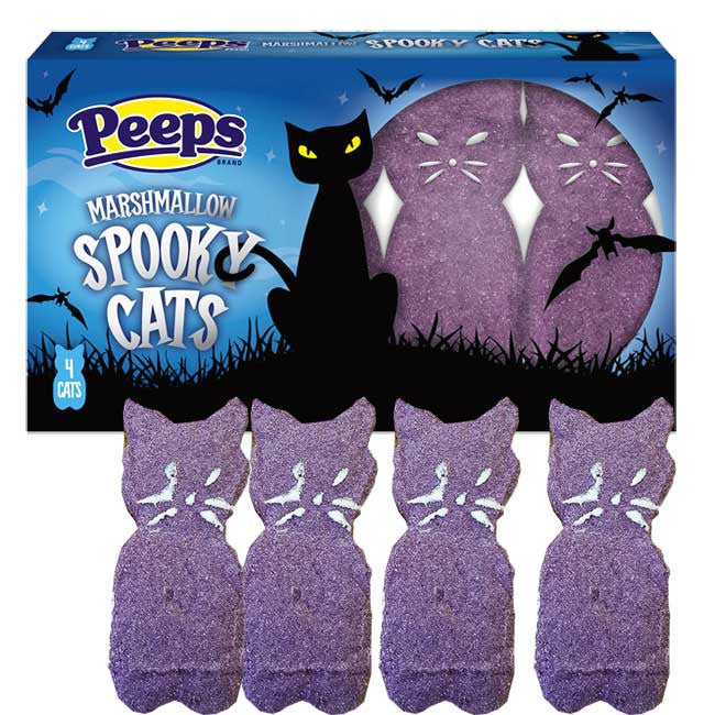Peeps Spooky Cats 4 Pack