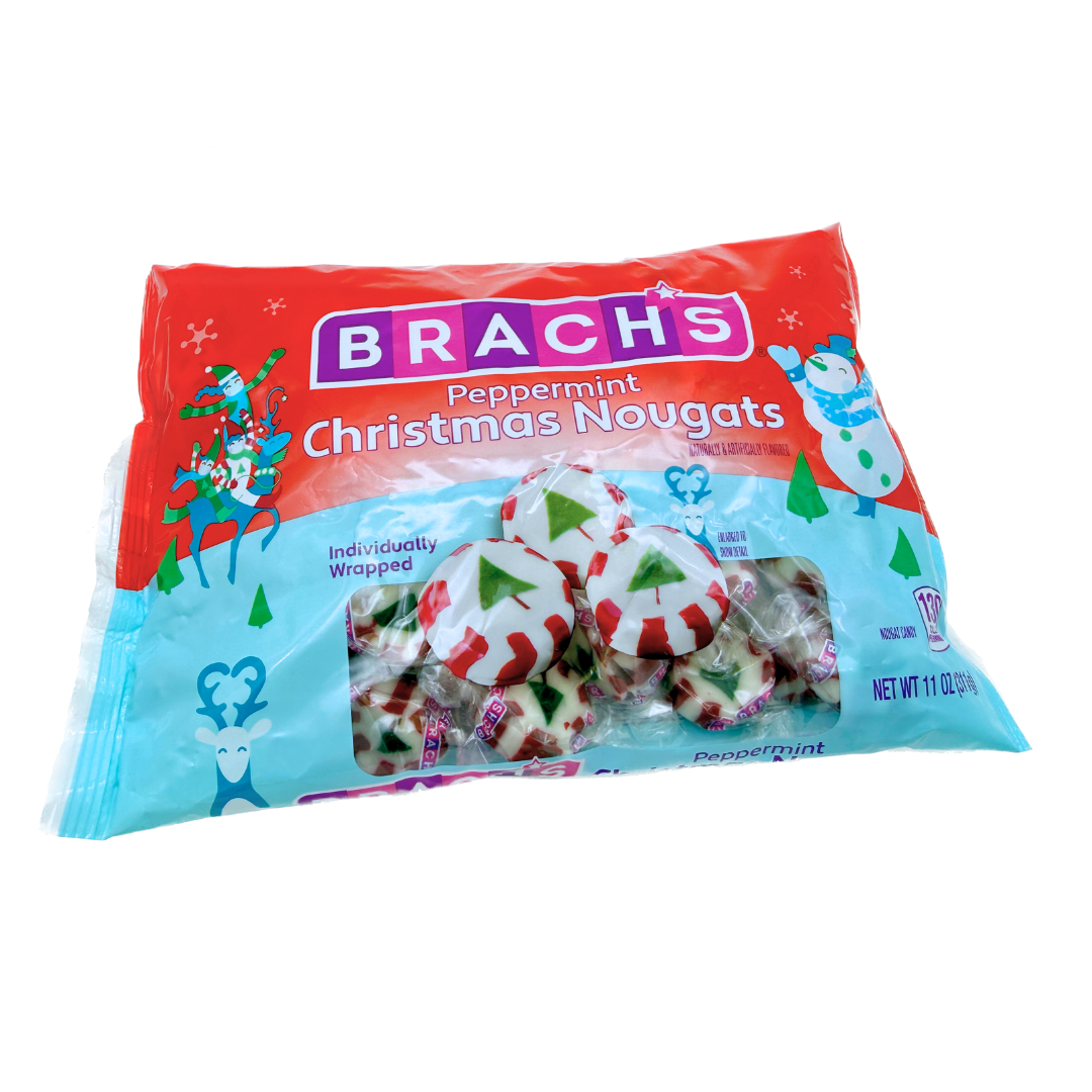 Brach's Peppermint Christmas Nougats - 11oz