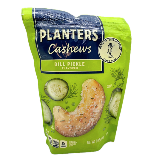 Planters Dill Pickle Flavored Cashews - 5oz