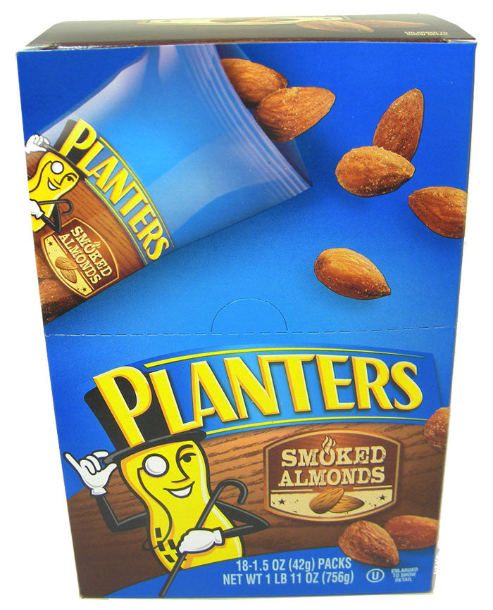 Planters Smoked Almonds 18 Count