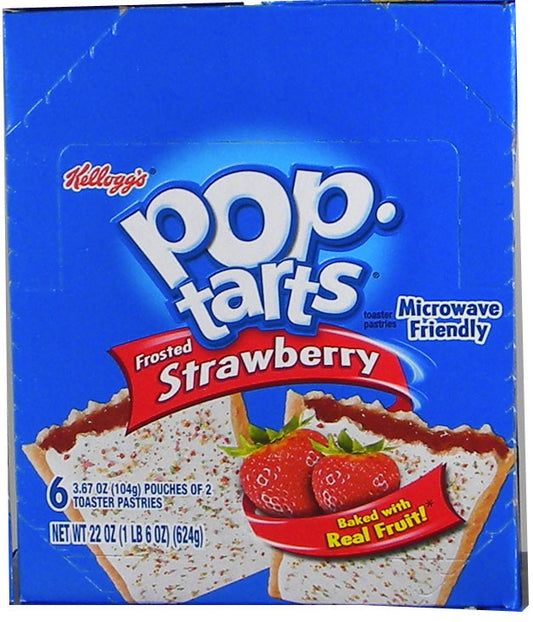 Pop Tarts 6pk - Strawberry