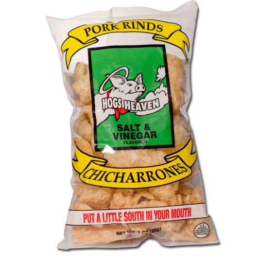 Salt & Vinegar Pork Rinds Hogs Heaven
