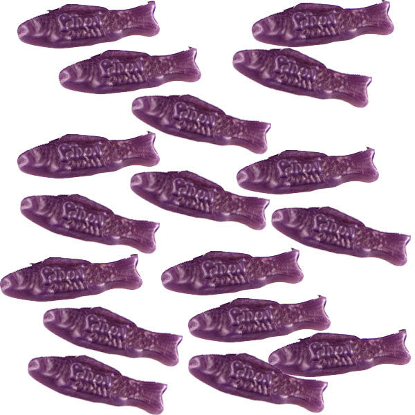 Purple Gummy Fish Nordic Grape 20oz Bag