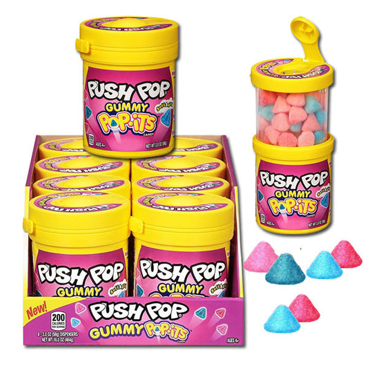 Push Pop Gummy Pop-Its Candy