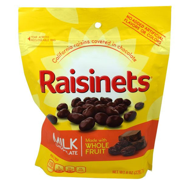 Raisinets 8oz Stand Bag