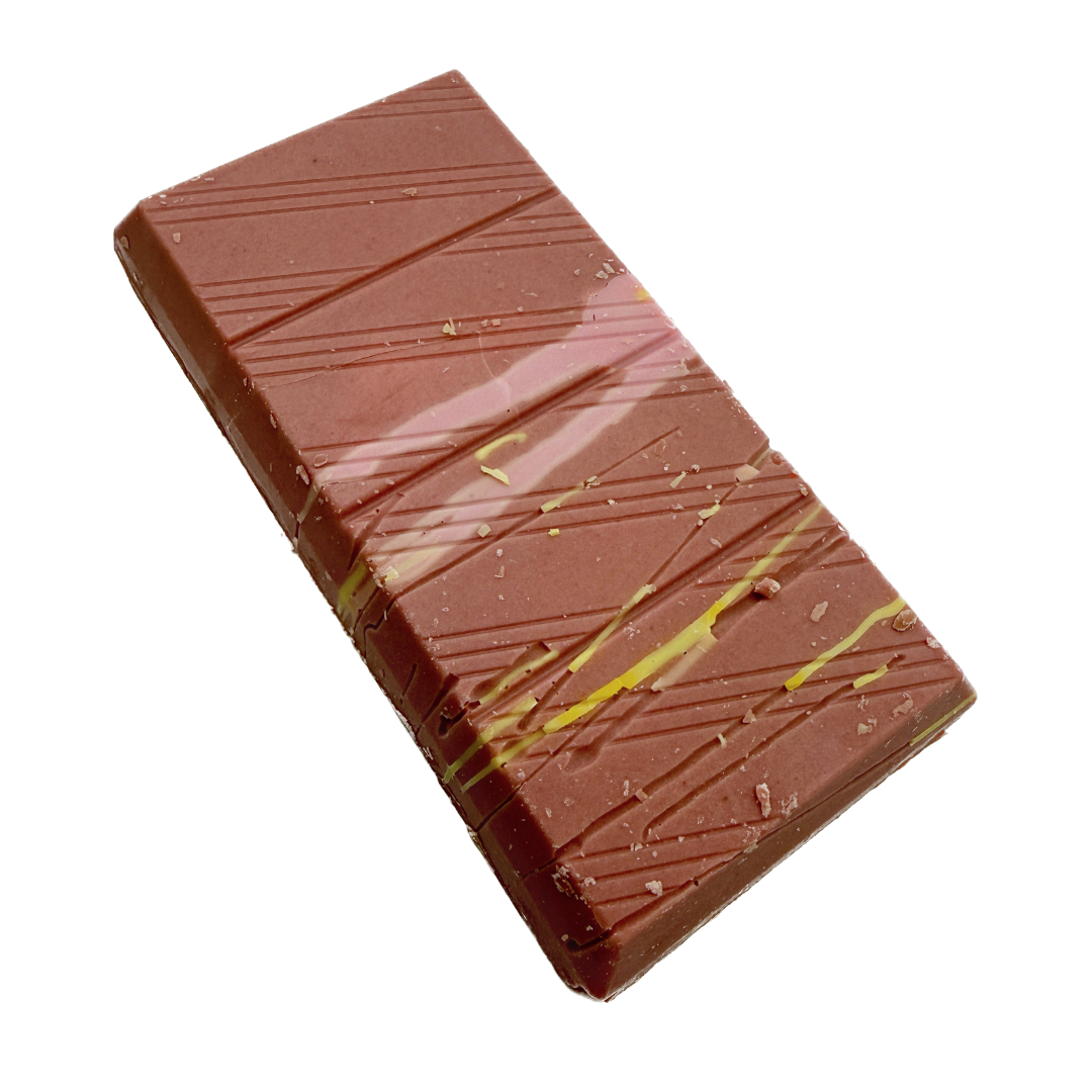 Beyoglu Angel Hair Raspberry White Chocolate Dubai Style Candy Bar - 170g / 1pc