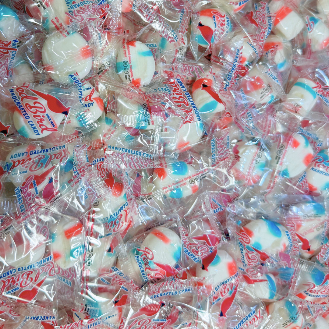Red Bird Cotton Candy Puffs - 20lb