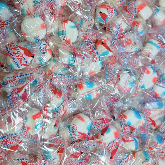 Red Bird Cotton Candy Puffs - 20lb