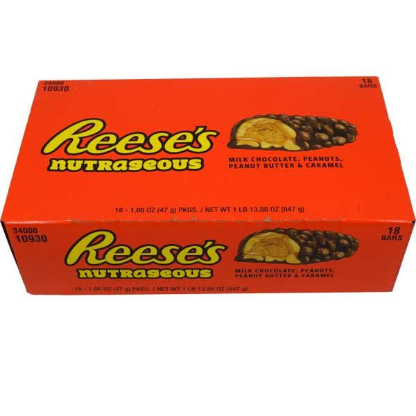 Reese's Nutrageous Candy Bar 18 Count