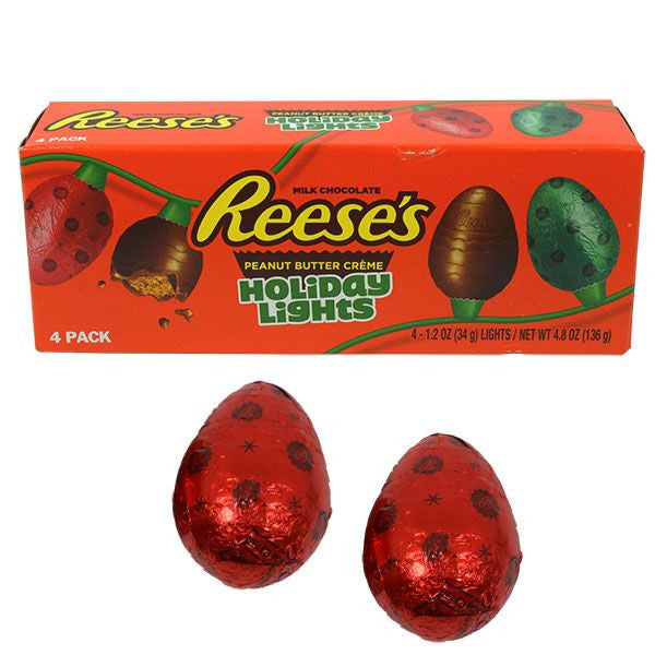 Reese's Peanut Butter Holiday Lights - 4ct