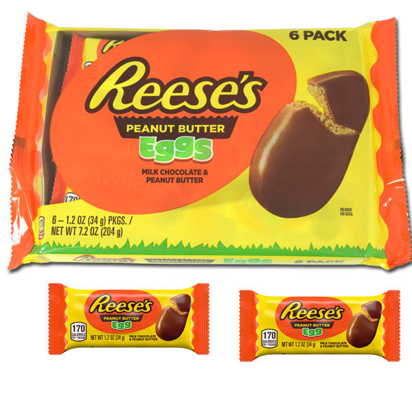 Reese's Peanut Butter Eggs - 6ct