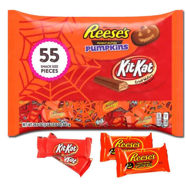Reese/KitKat Lovers Halloween 55 Count Bag