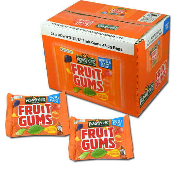 Rowntrees Fruit Gums 24 Count (UK)