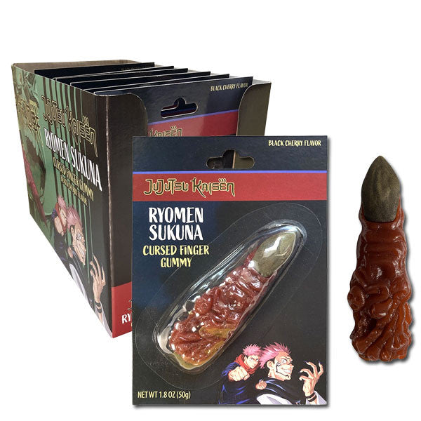 Jujutsu Kaisen Sukuna Cursed Finger Gummy - 1.8oz / 9ct