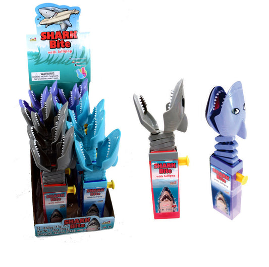 Shark Bite Lollipop Toy 12 Count