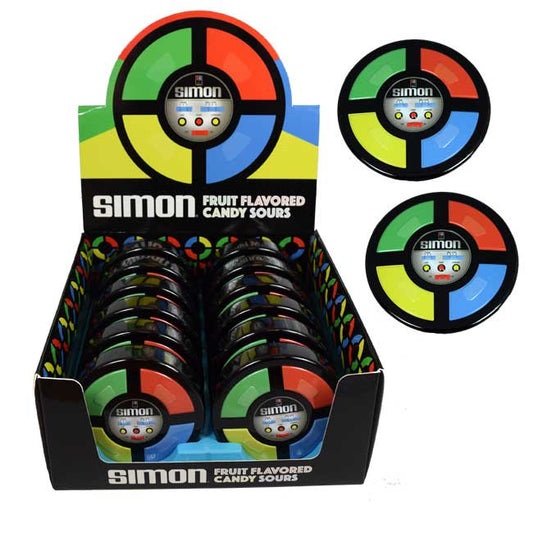 Simon Candy Tins 12 Count