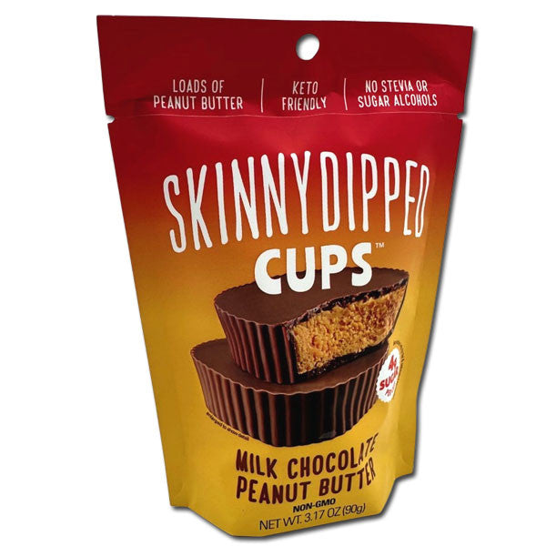 Skinny Dipped Milk Chocolate Peanut Butter Cups - 3.17oz