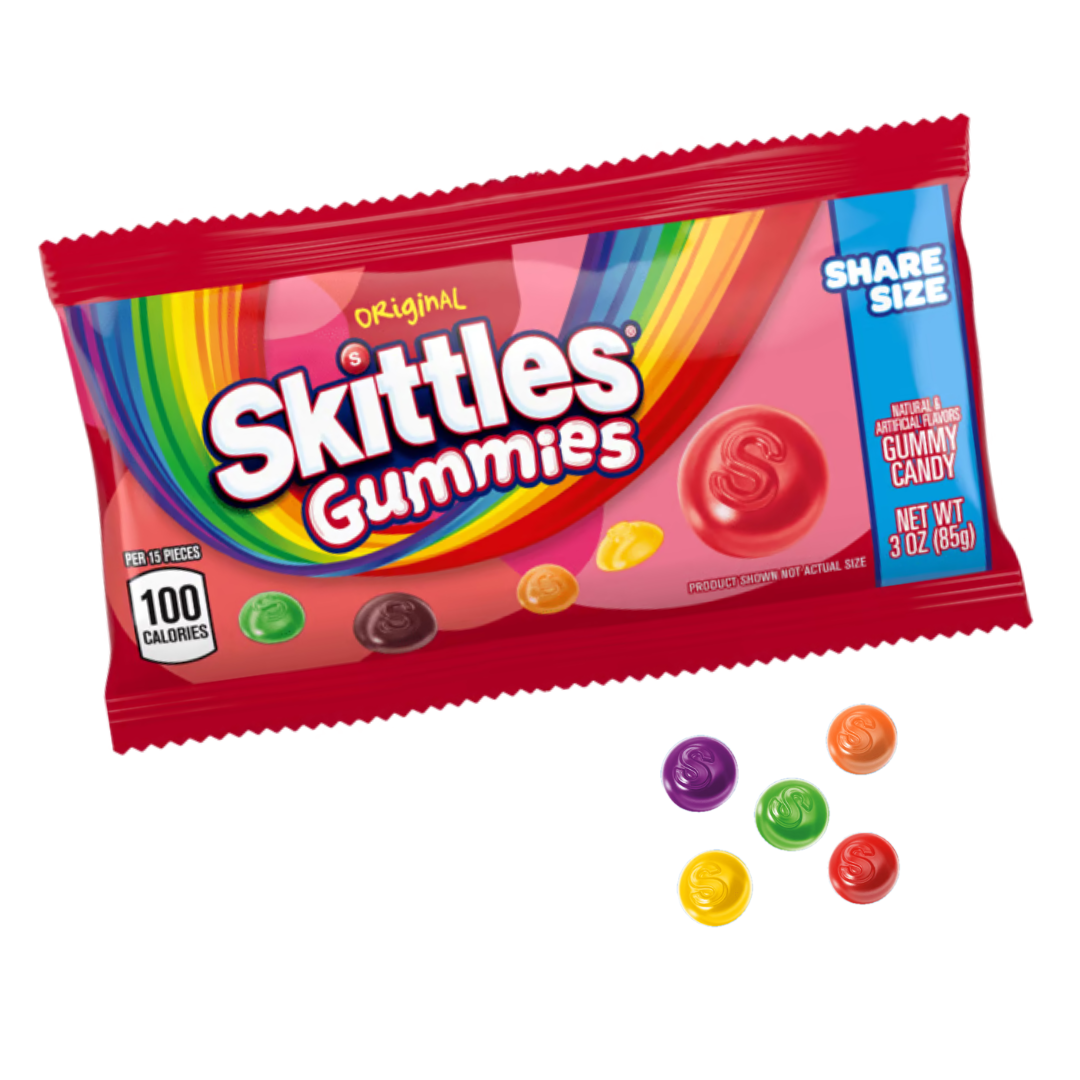 Skittles Original Gummies - 3oz / 15ct