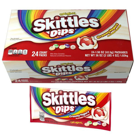 Skittles Yogurt Dips 24 Count