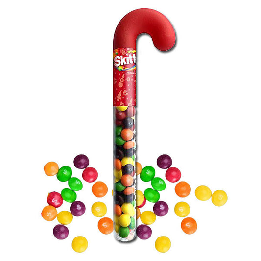 Skittles Filled Canes Christmas