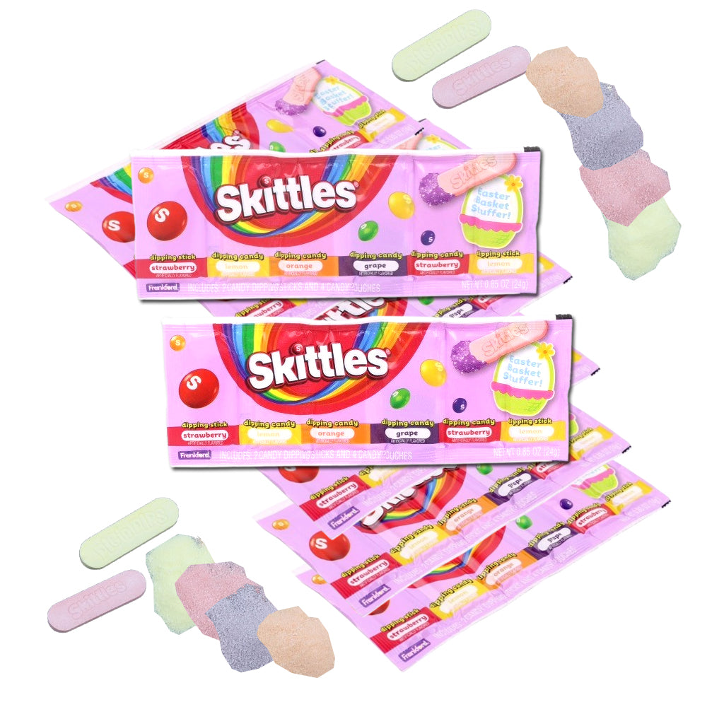Skittles Easter Dipping Candy - 0.85oz / 18ct