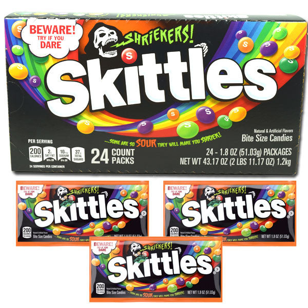 Skittles Shriekers 24 Count
