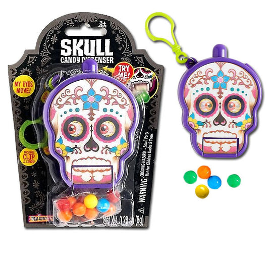 Day of the Dead Skull Candy Dispenser Treat Street