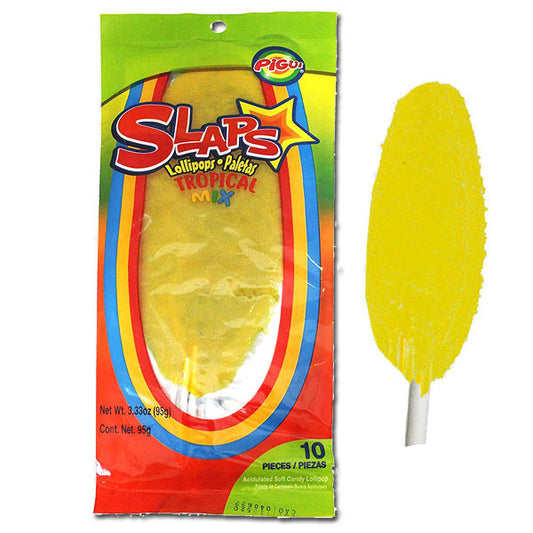 Slaps Lollipop Tropical 10 Count