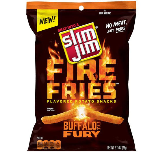 Slim Jim Buffalo Fries 2.75oz Bag
