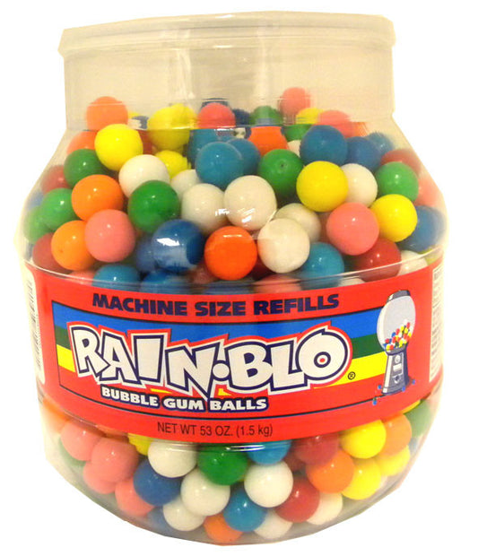 Small Gumballs  Machine Size 750 Count Jar