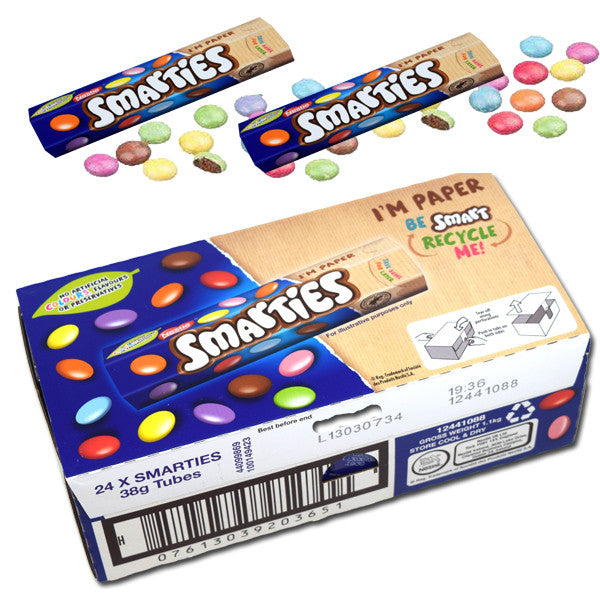 Smarties Chocolate (Import UK) 24 Count
