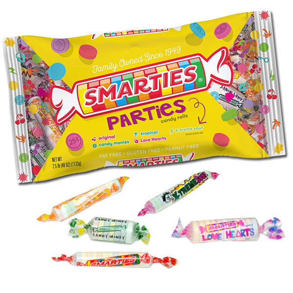 Smarties Parties Assorted Smarties Candy